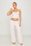 Pink Cami Top & Wide Leg Trousers Set
