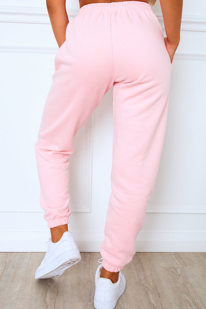 Pink Premium Drawstring Joggers